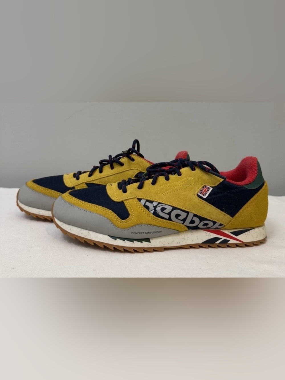 Reebok Ripple Icon Alter Icon Athletic Shoes Men’s Size 6 Leather Sneakers - Picture 2 of 14